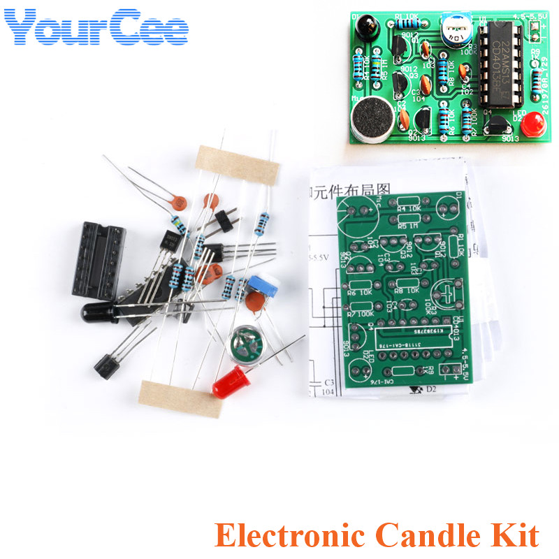Diy Analog Electronics - Lampu lilin elektronik Analog rangkaian simulasi