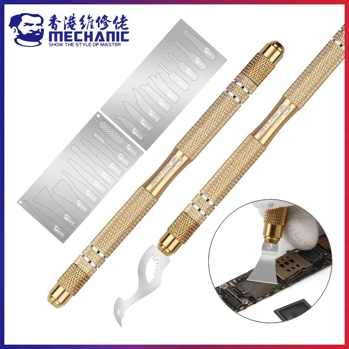 Ic Chip Puller - MECHANIC iMax9 20 in 1 Kit
