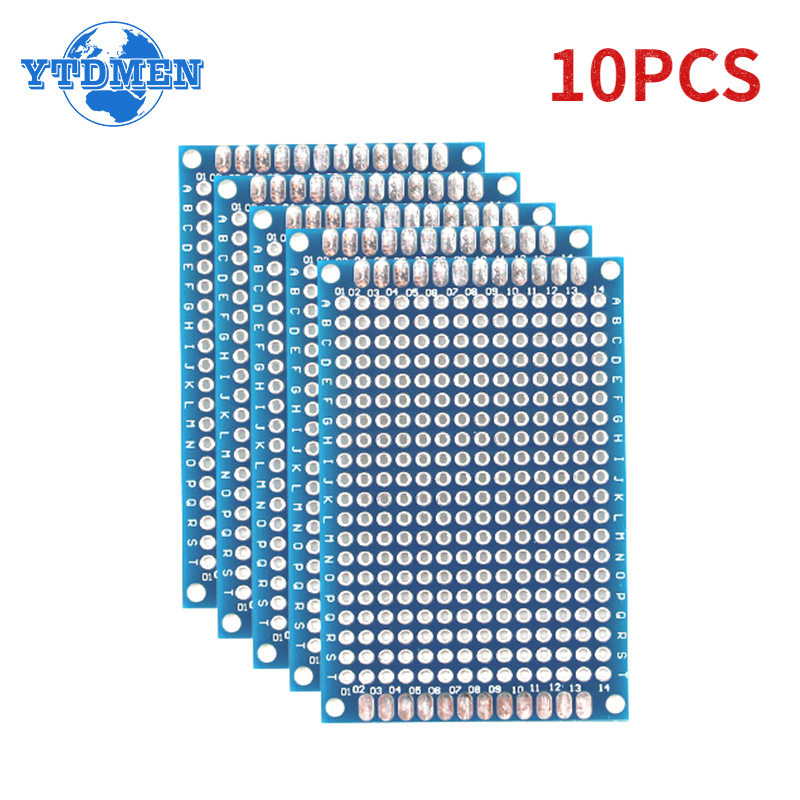 Diy Electronics Circuits - 10 buah 4x6cm papan PCB sisi
