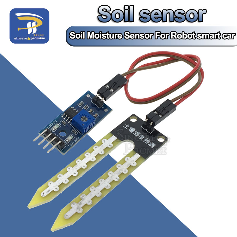 Diy Analog Electronics - Modul Sensor Kelembapan Tanah Elektronik Pintar