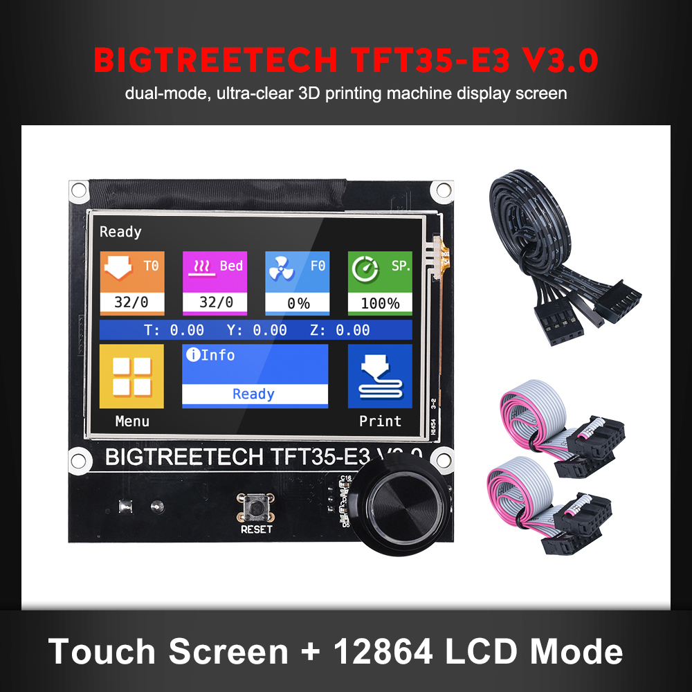 Creality Printer K1 - BIGTREETECH 12864 LCD, TFT35 E3 V3.0