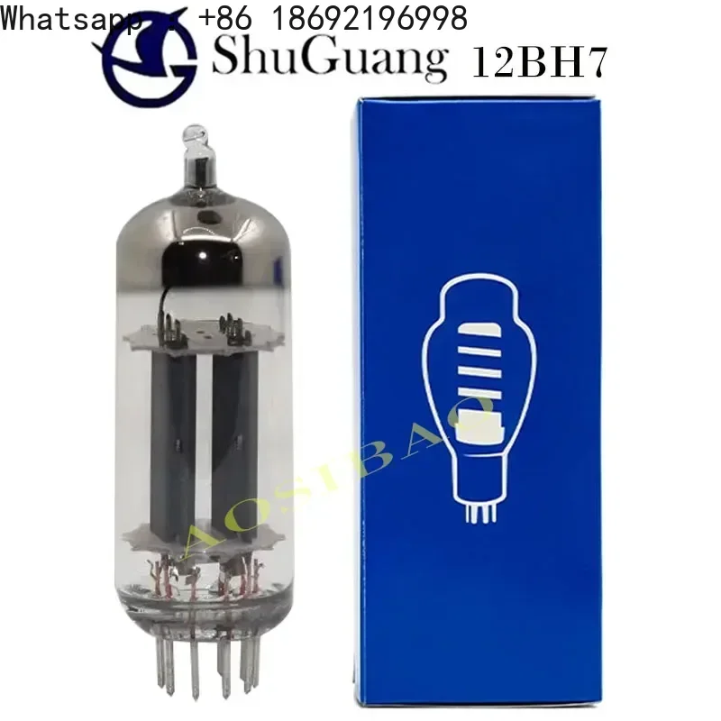 Diy Electronics Youtube - Shuguang 12BH7 Tabung Vakum Pengganti 5687