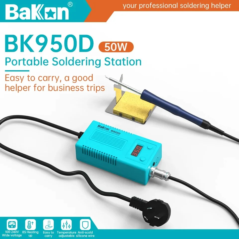 Diy Electronics Hobby - Stasiun Solder Bakon BK950D T12 Pengaturan