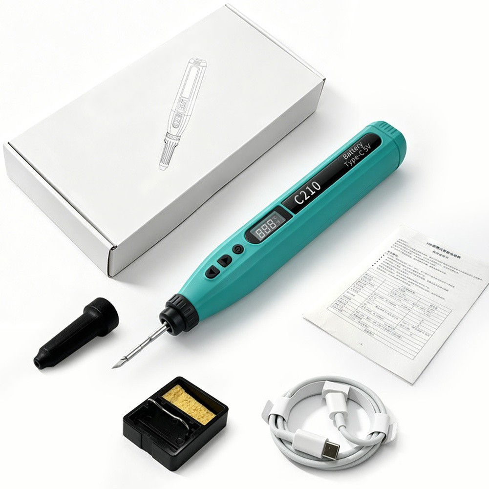 Diy Electronics Hobby - Set besi solder USB digital pintar