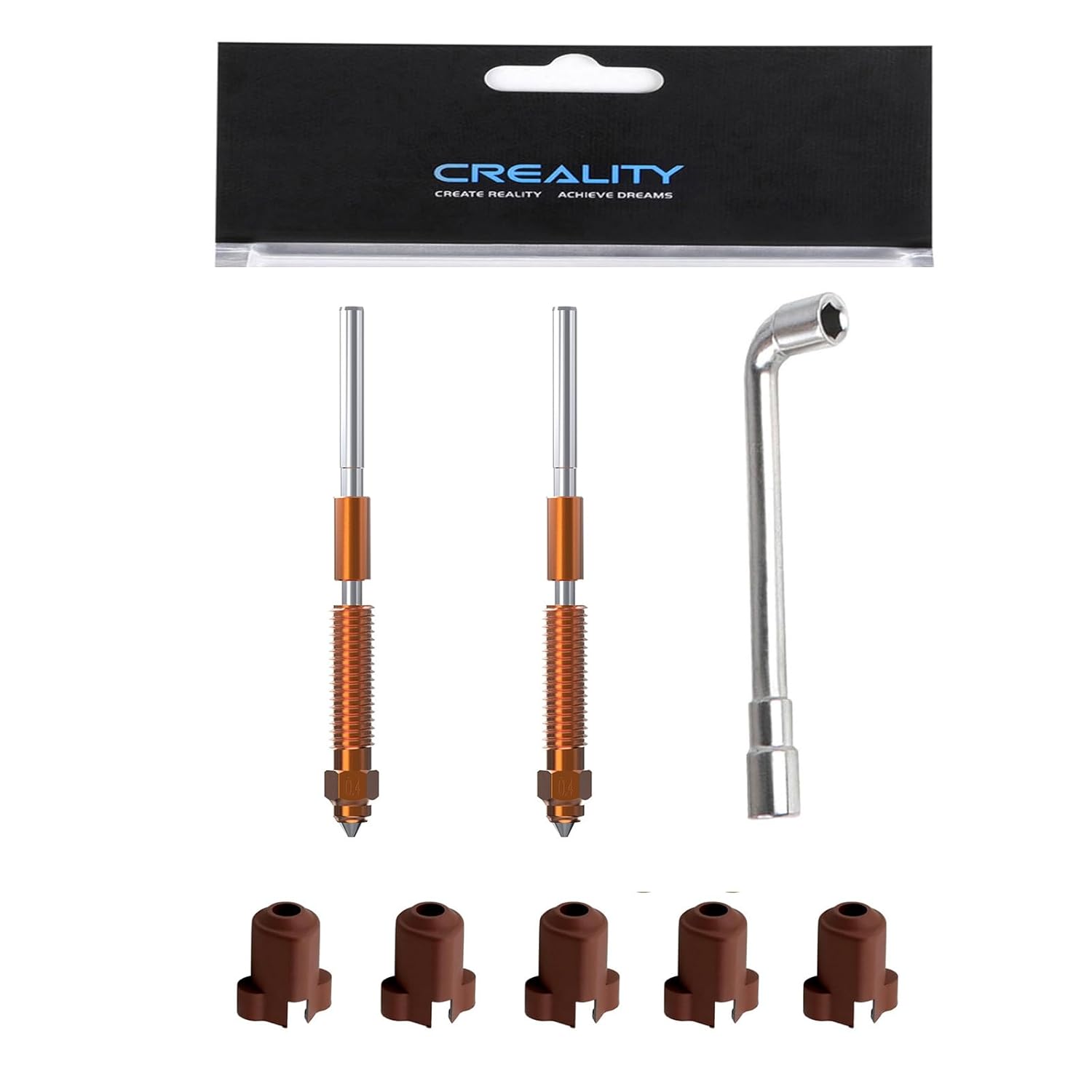 Creality Printer K1 - 1/3/5 Buah Nosel Creality K1C, untuk