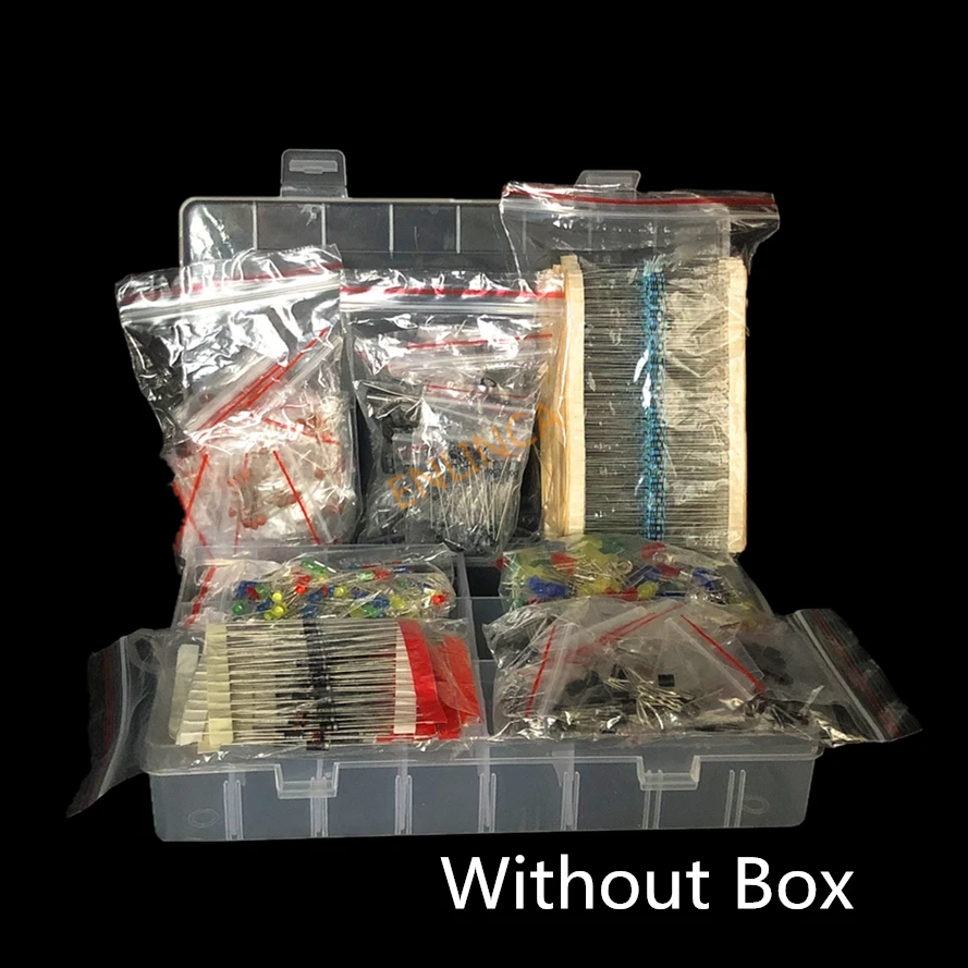 Capacitor Kit Assortment - Set Keramik Kapasitor Elektrolit Dioda Led