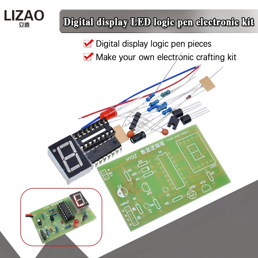 Diy Electronics Circuits - Kit Elektronik Papan Praktik Penyolderan Sirkuit