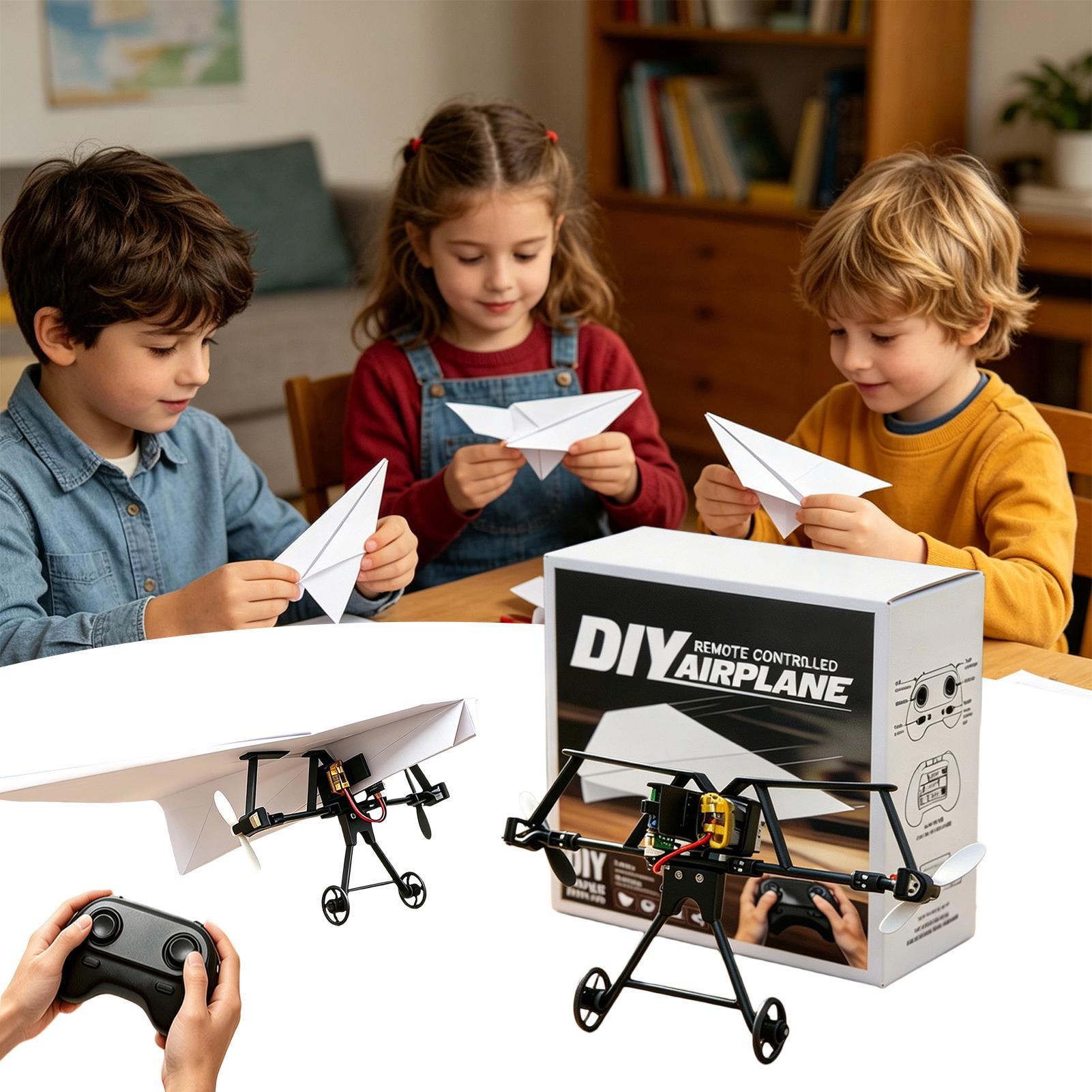 Diy Electronics Kits - Kit Pesawat Kertas RC DIY Mainan