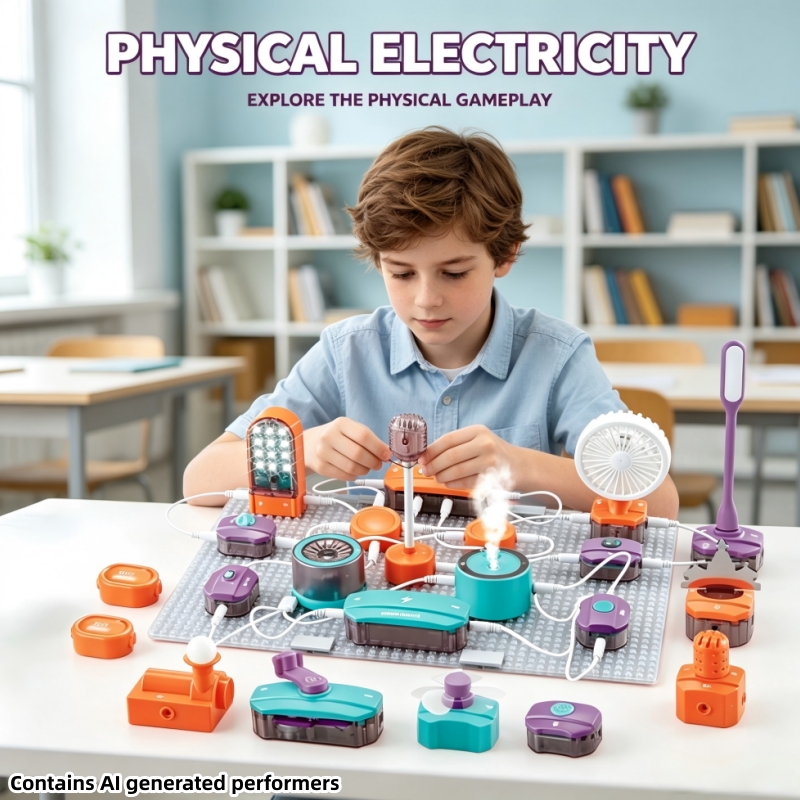Diy Electronics Projects For Kids - Kit Pembangun Sirkuit Sains DIY untuk