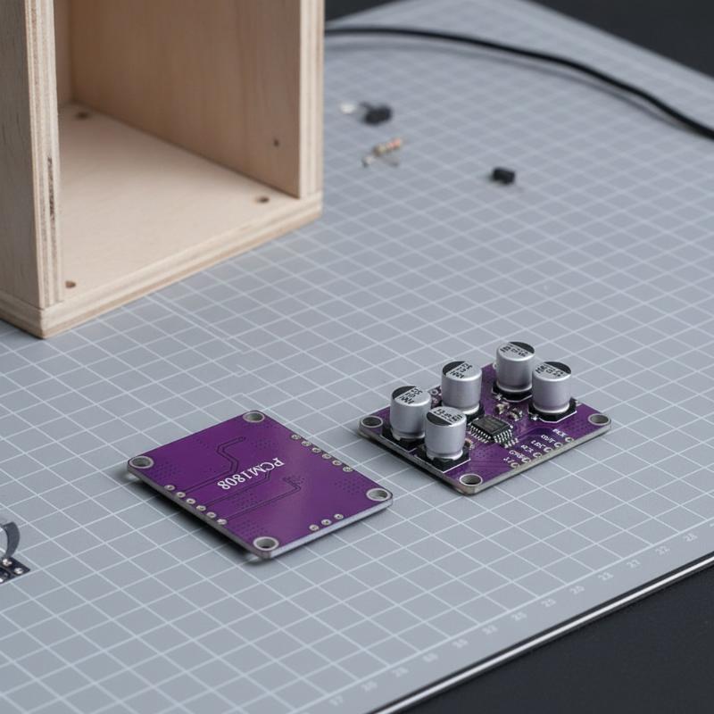 Diy Analog Electronics - Modul ADC Stereo PCM1808 24Bit BARU