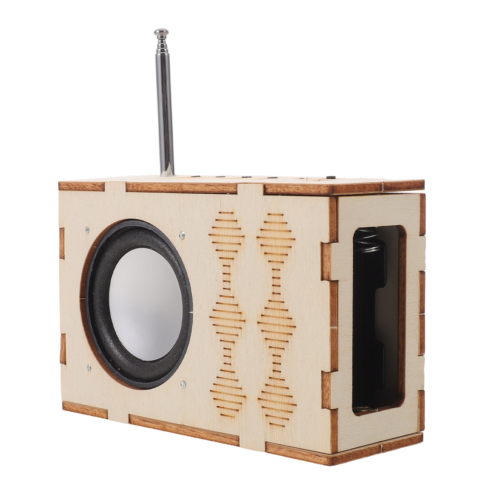 Diy Electronics Projects For Kids - Kit Radio Batang Kayu DIY Puzzle