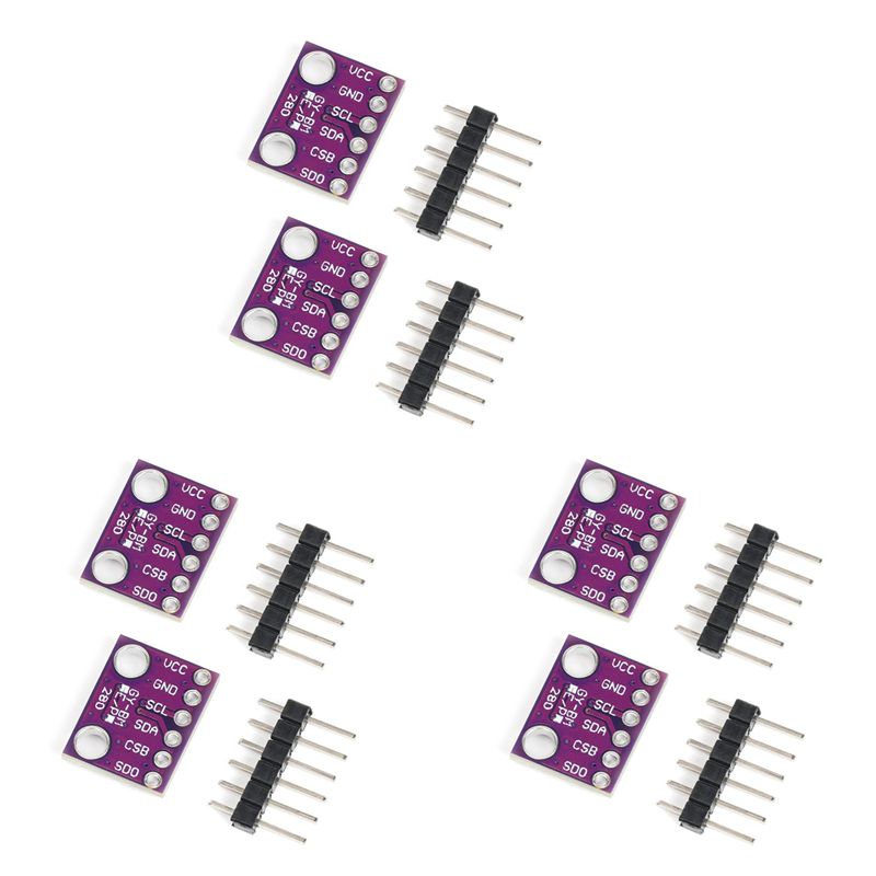 Bme280 Humidity Sensor - A93E-6PCS BME280 3.3V Modul Sensor Tekanan