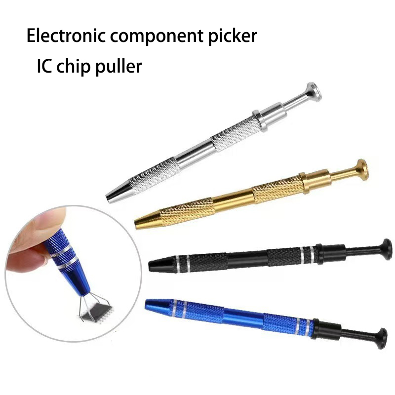Ic Chip Puller - Komponen elektronik pengambil empat cakar Chip
