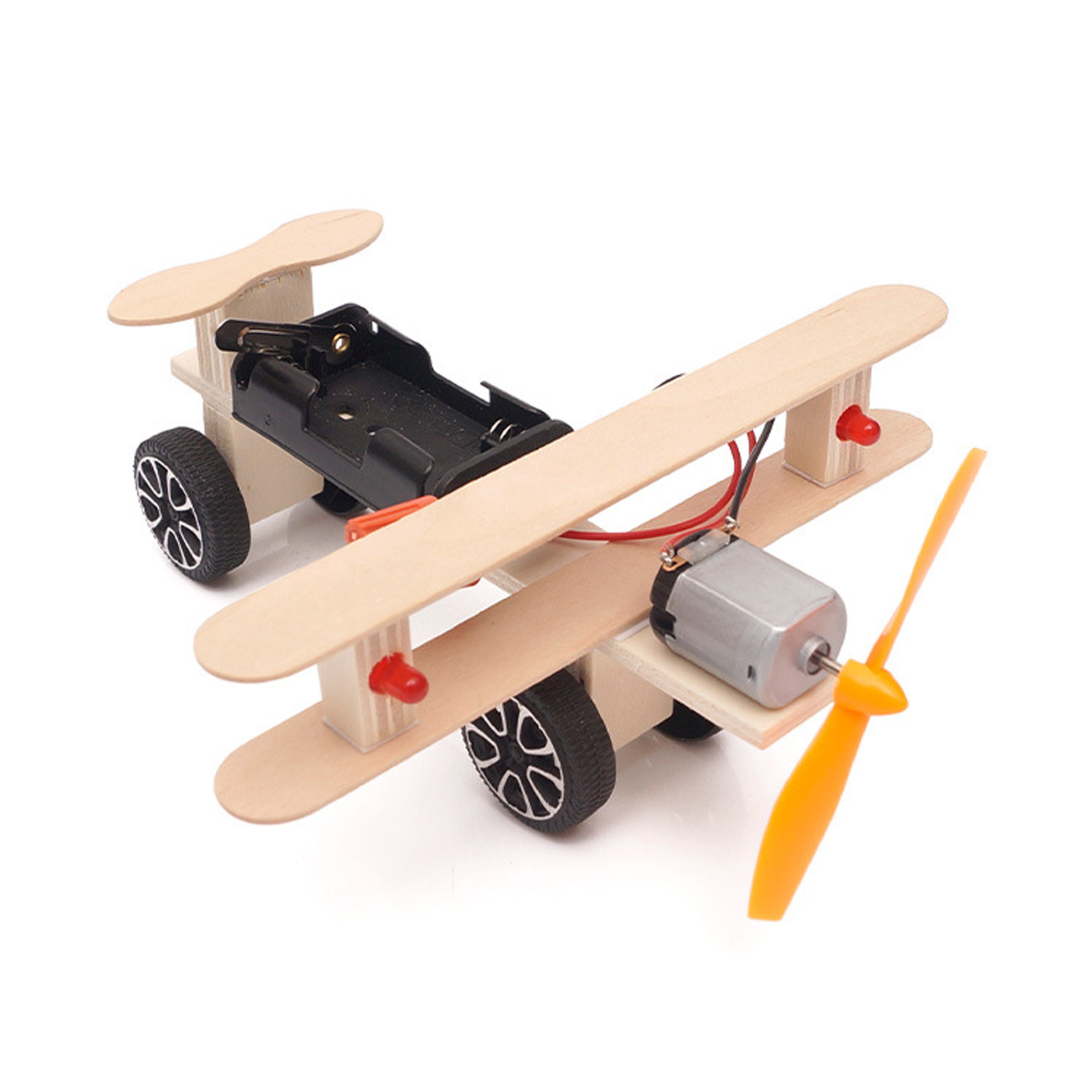 Diy Electronics Projects For Kids - Kit DIY Pesawat Mobil Percobaan Sains