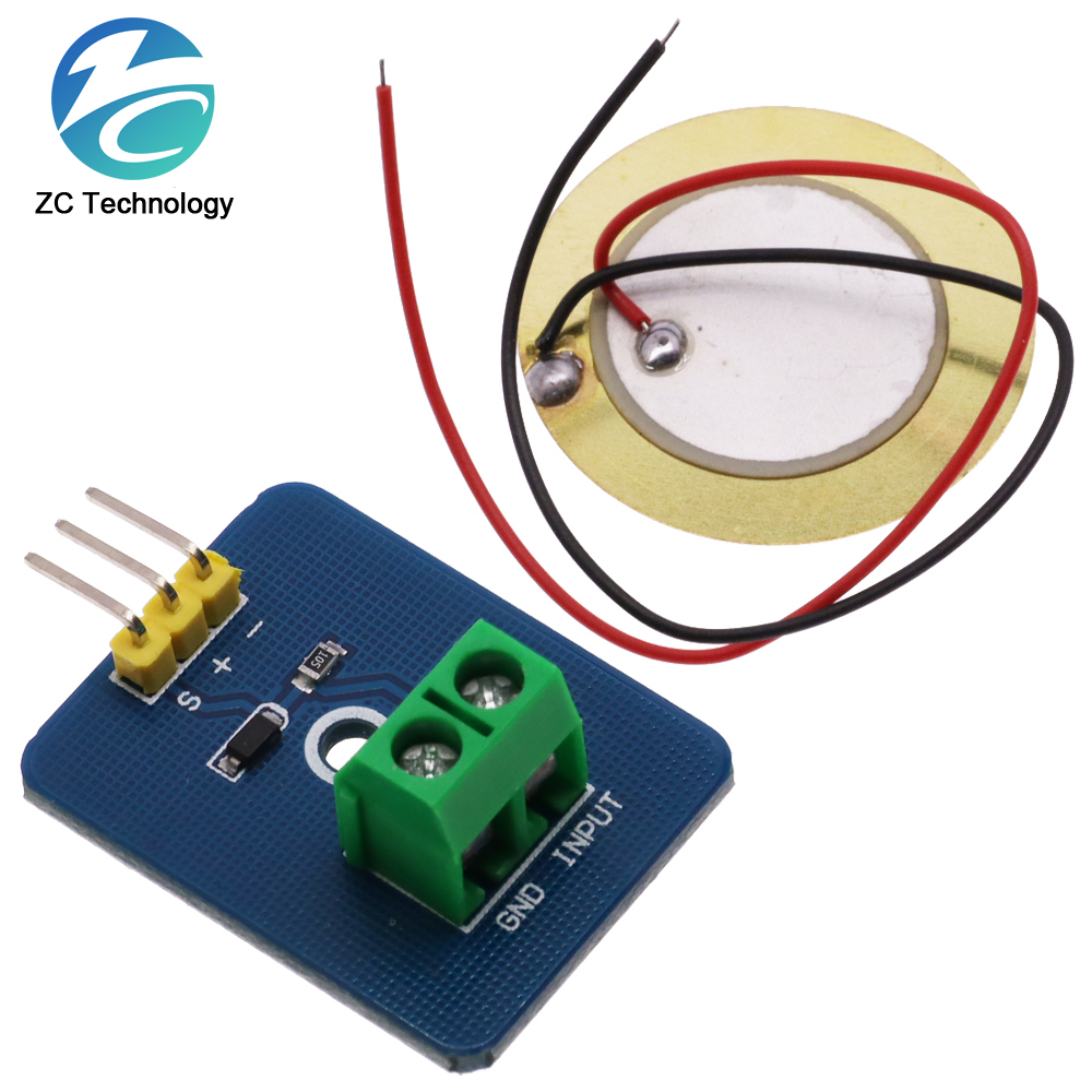 Diy Analog Electronics - KIT DIY 3.3V/5V keramik Piezo Sensor