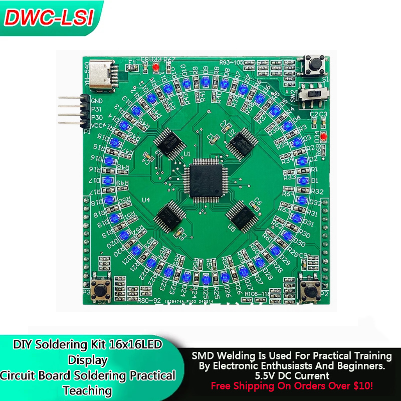 Diy Electronics Circuits - Papan Latihan Pengelasan DIY, Kit Pengelasan