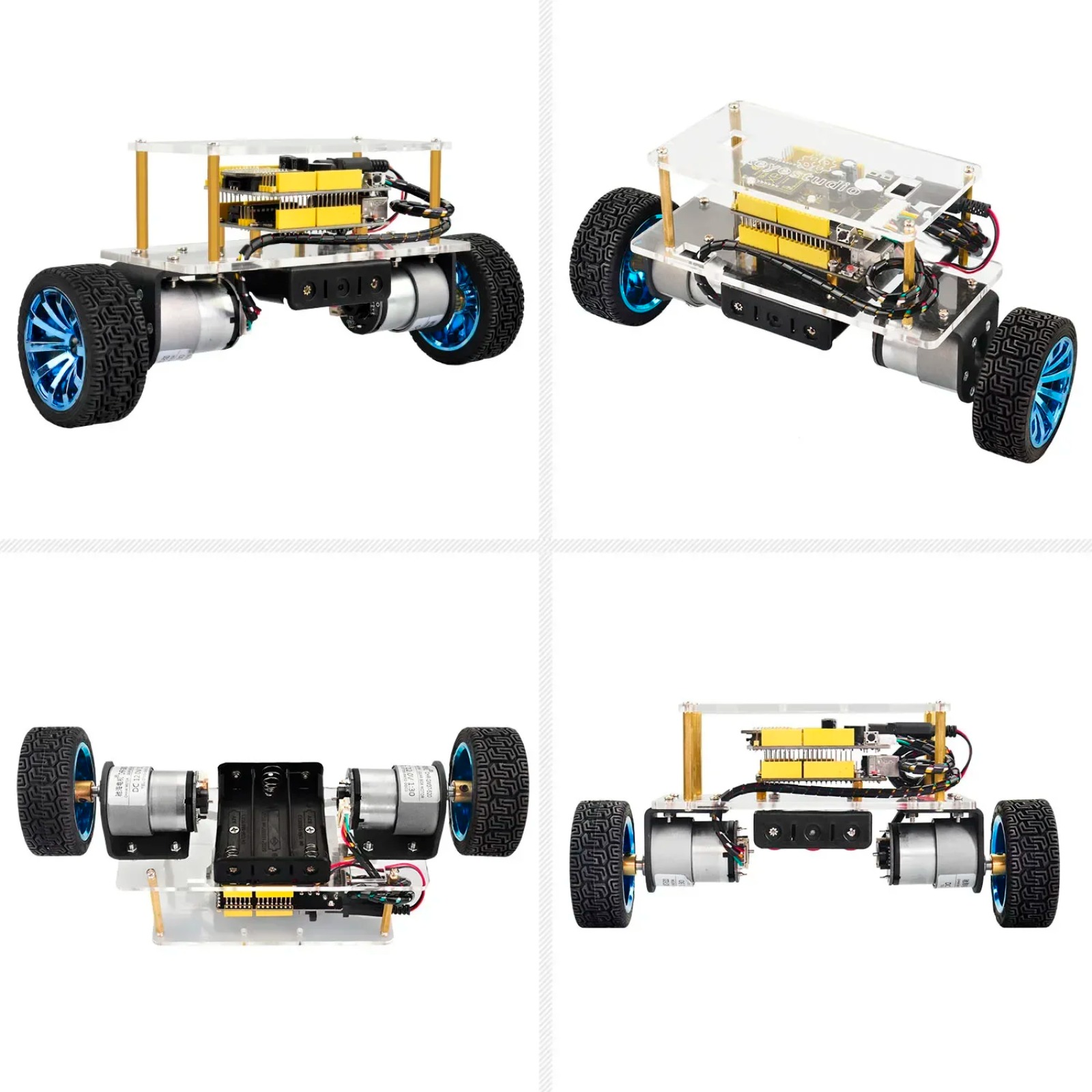 Kit Mobil Robot Penyeimbang Di - Diy Electronics Projects For Kids ulasan dan harga