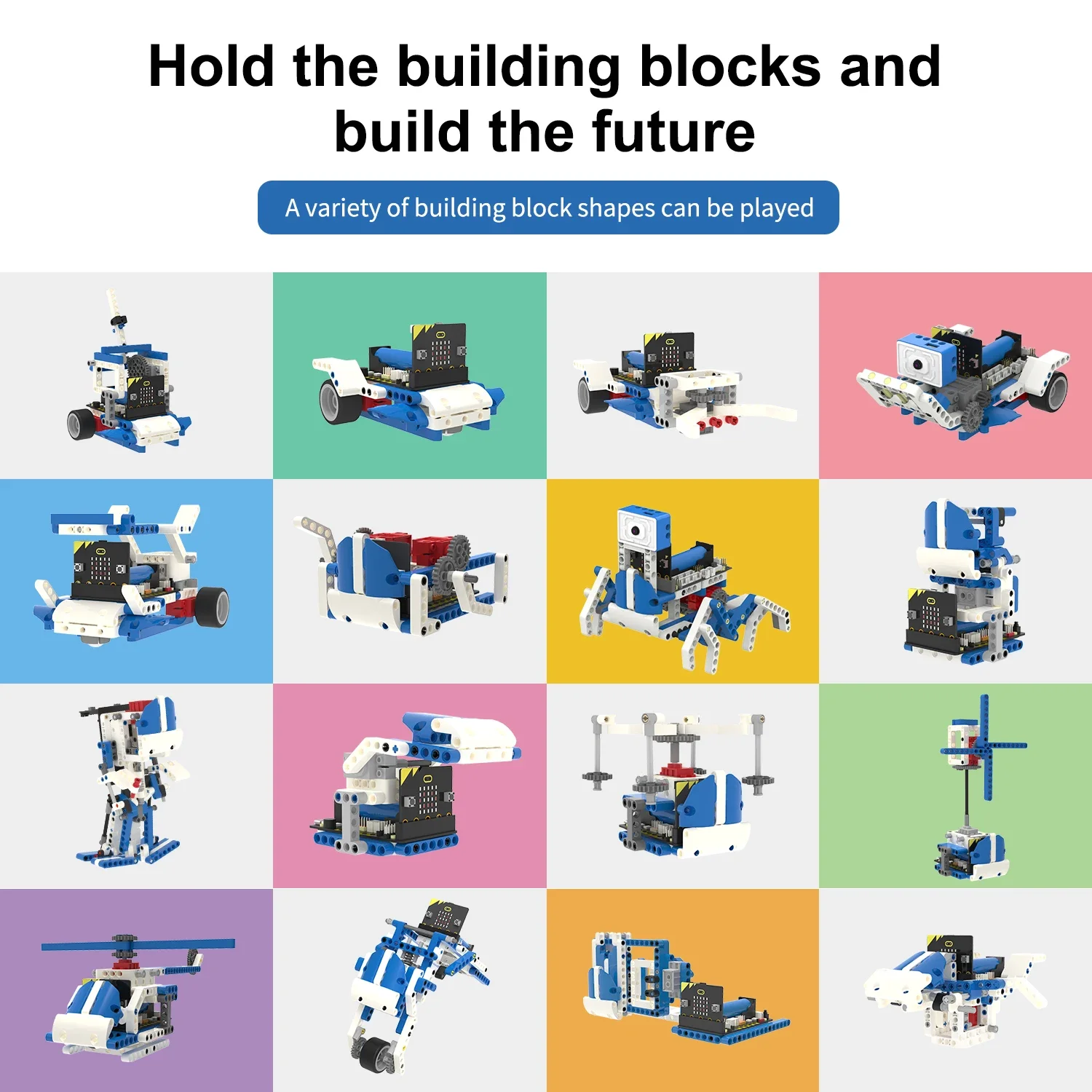 BBC Microbit V2 Kit Robot Blok - Diy Electronics Kits ulasan dan harga