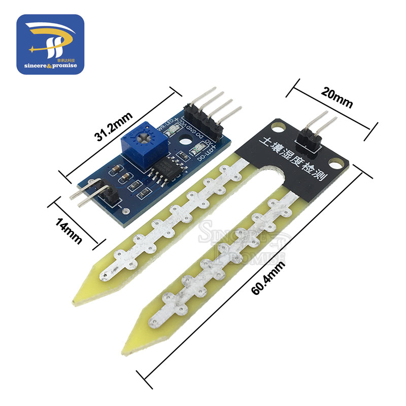 Modul Sensor Kelembapan Tanah  - Diy Analog Electronics ulasan dan harga