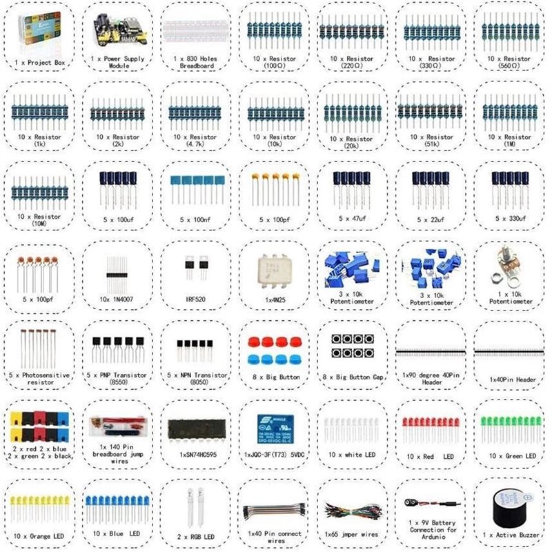 Desain Baru~ Kit Komponen Elek - Diy Electronics Kits ulasan dan harga