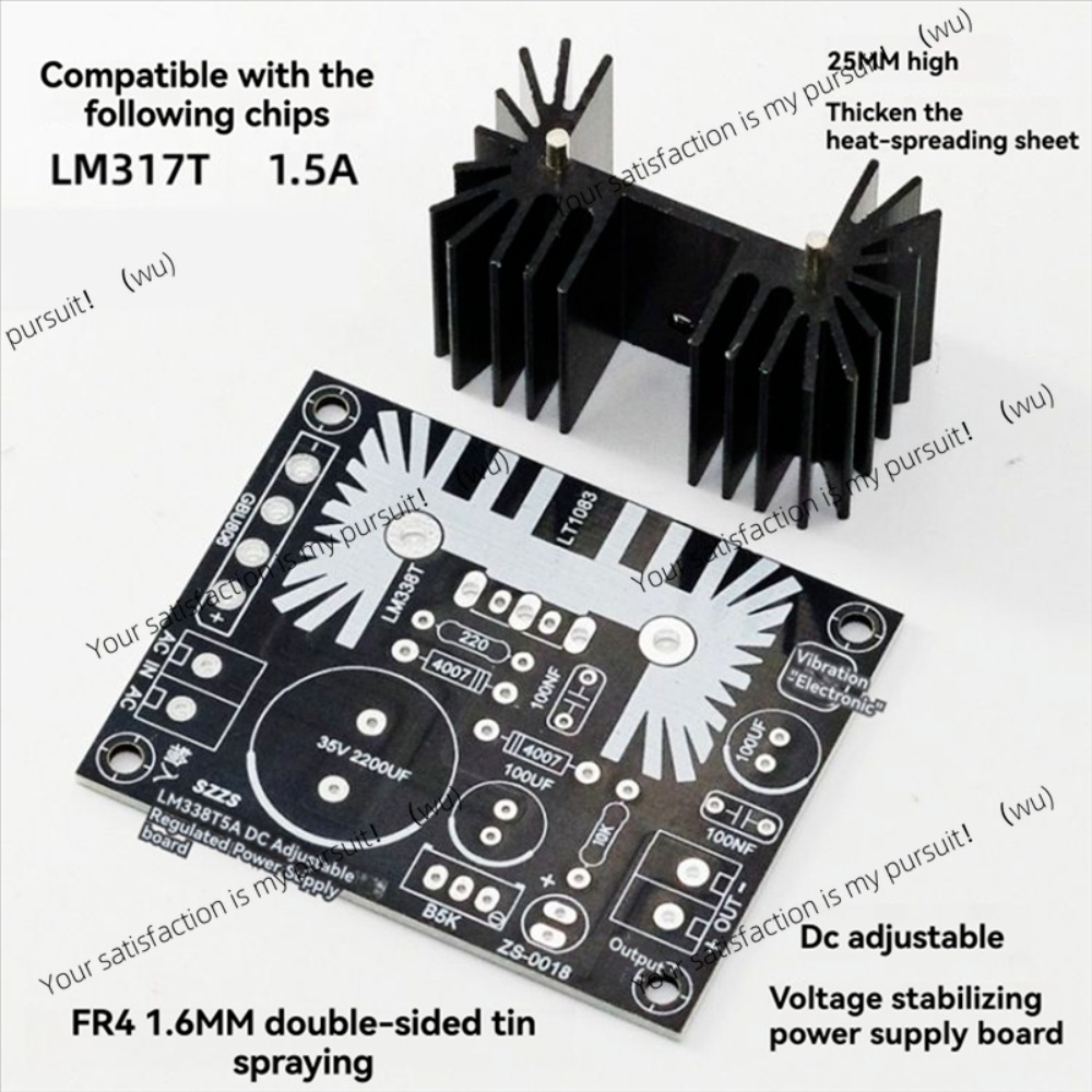 Papan catu daya regulator lini - Diy Electronics Filament ulasan dan harga