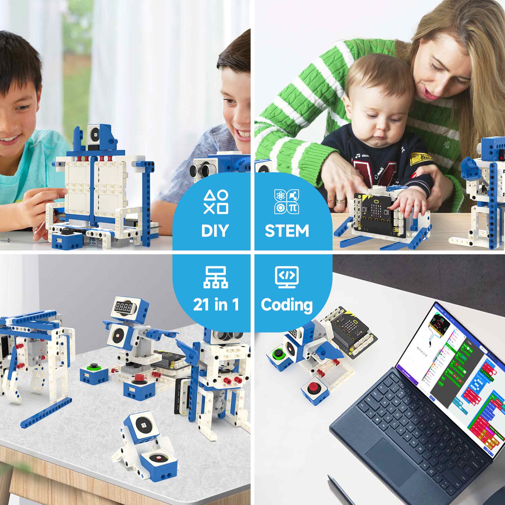 Kit Mobil Robot Pintar Microbi - Diy Electronics Projects For Kids ulasan dan harga