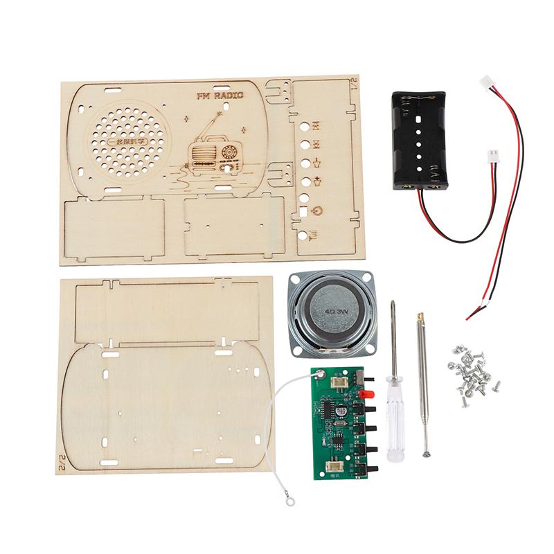 【xxx】Kit Radio FM Kayu DIY Pro - Diy Electronics Projects For Kids ulasan dan harga
