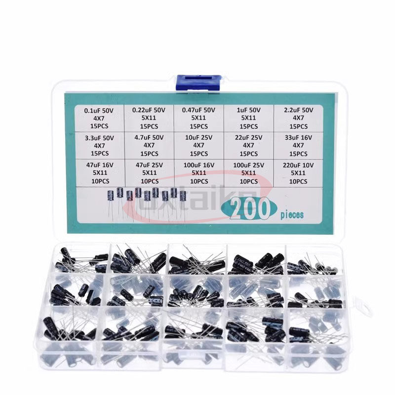 Kapasitor Radial 120/200/500pc - Capacitor Kit Assortment ulasan dan harga
