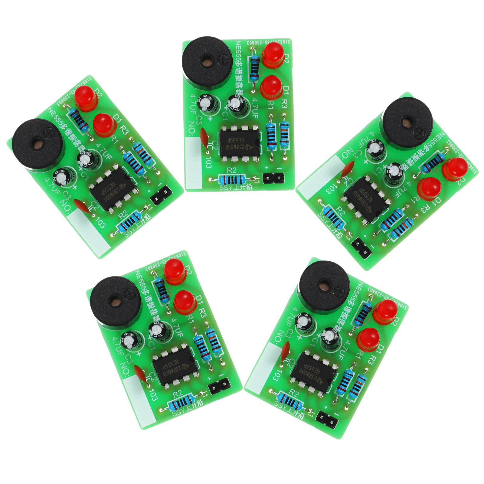 5Set Kit Pelatihan Penyolderan - Diy Electronics Circuits ulasan dan harga