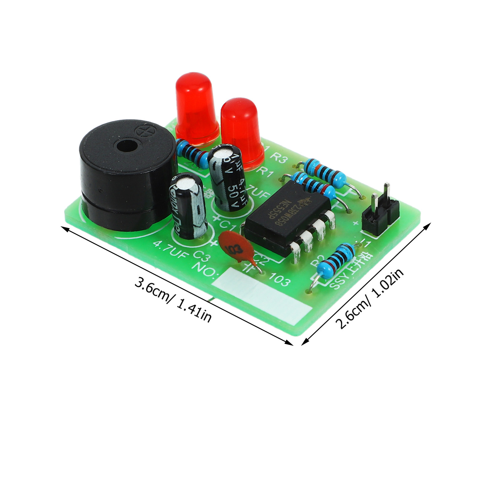 5Set Kit Pelatihan Penyolderan - Diy Electronics Circuits ulasan dan harga