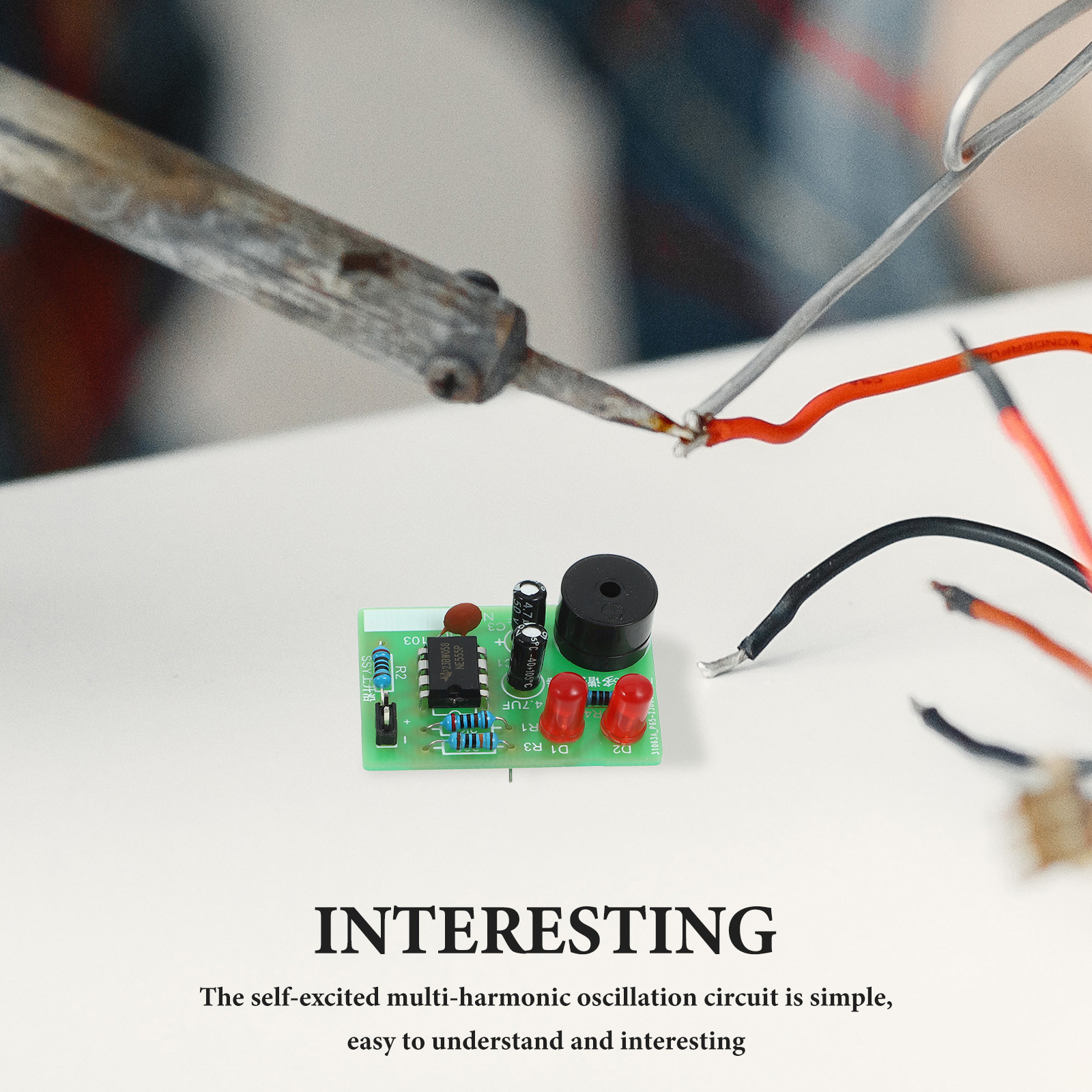 5Set Kit Pelatihan Penyolderan - Diy Electronics Circuits ulasan dan harga
