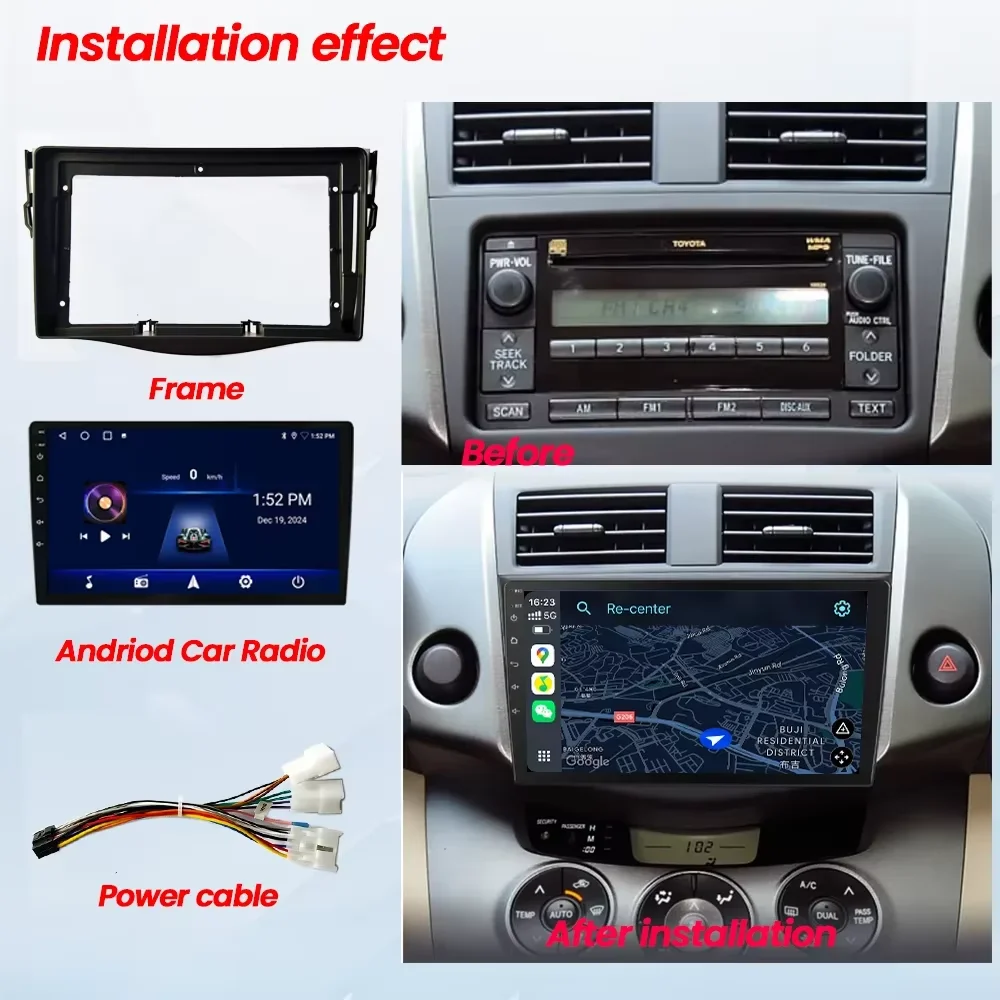 Fasia Radio Kendaraan Bingkai  - Diy Electronics Radio ulasan dan harga