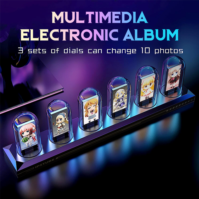 Jam Tube cahaya RGB, arloji la - Diy Analog Electronics ulasan dan harga