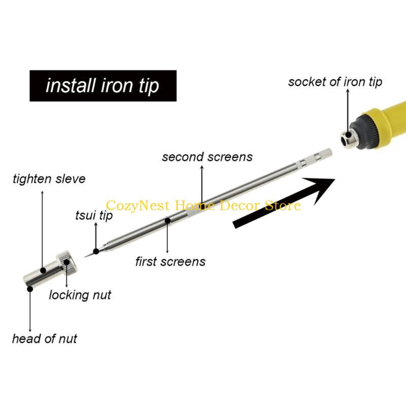 92MF T12 Stasiun Las Pegangan  - Diy Electronics Hobby ulasan dan harga