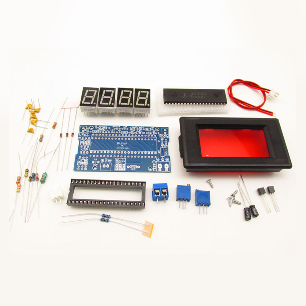 Kit Suku Cadang Voltmeter ICL7 - Diy Analog Electronics ulasan dan harga