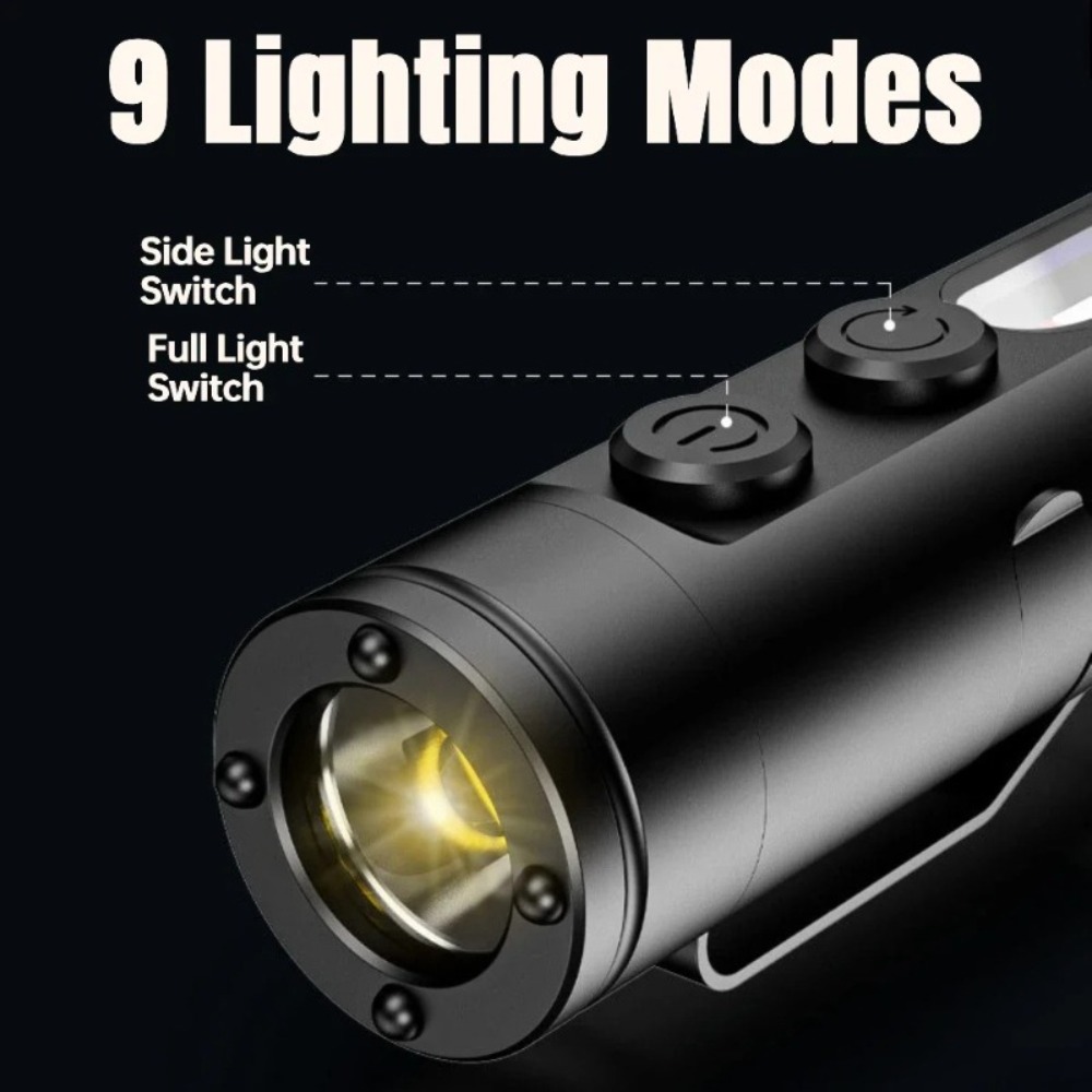 Senter Mini Outdoor Tipe C LED - Diy Lamp Electronics ulasan dan harga
