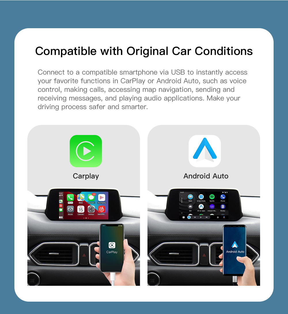 Upgrade CarPlay otomatis USB H - Diy Electronics Radio ulasan dan harga