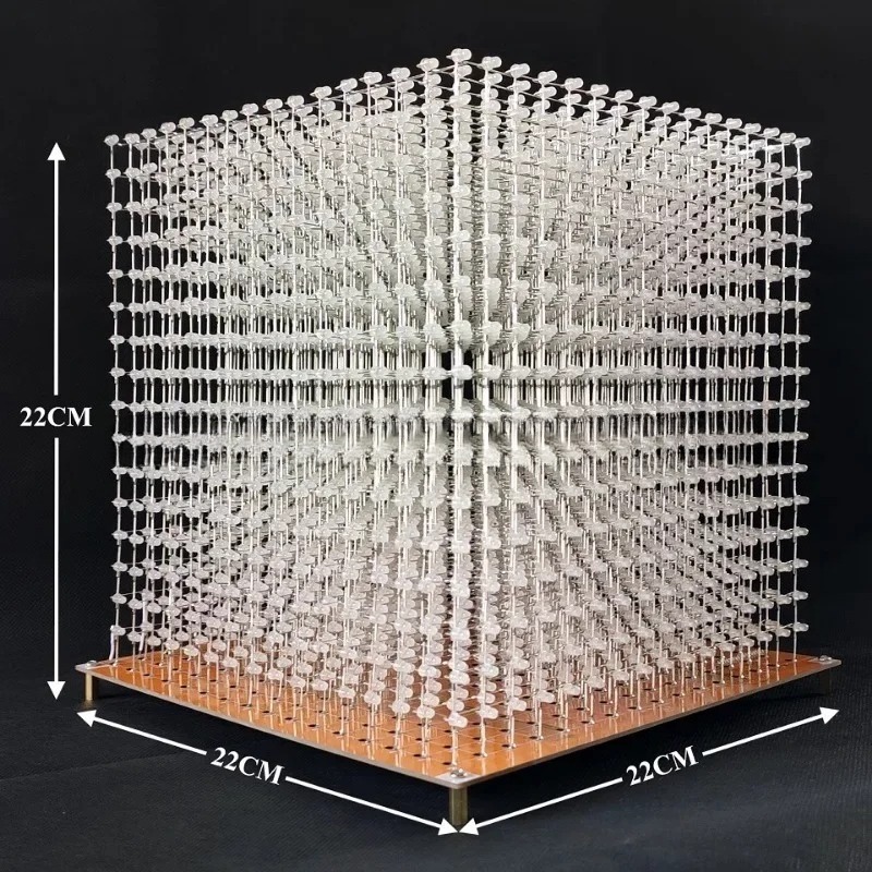 3 D16mini Light Cube Kit 16x16 - Diy Electronics Kits ulasan dan harga