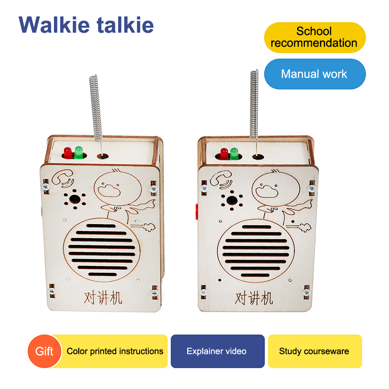 DIY Elektronik Walkie Talkie 1 - Diy Electronics Projects For Kids ulasan dan harga