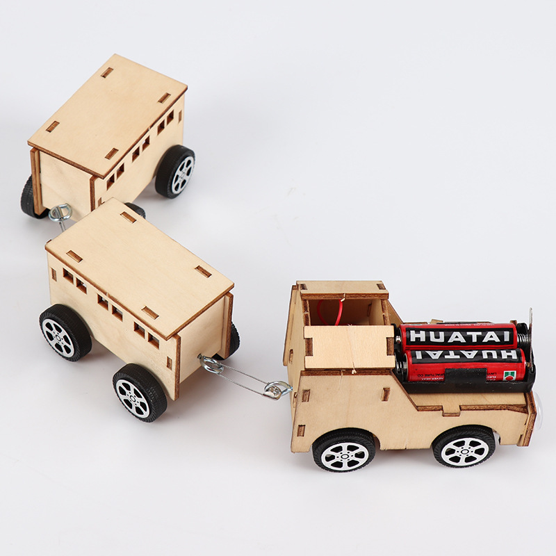 Mainan Kit DIY kereta kayu ele - Diy Electronics Projects For Kids ulasan dan harga