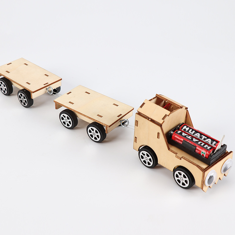 Mainan Kit DIY kereta kayu ele - Diy Electronics Projects For Kids ulasan dan harga