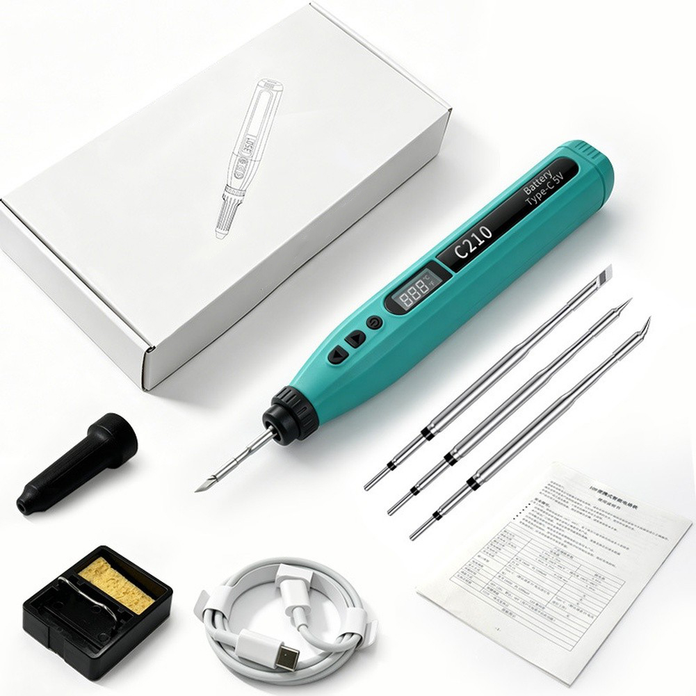 Set besi solder USB digital pi - Diy Electronics Hobby ulasan dan harga