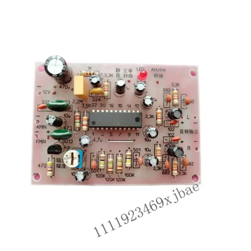 Papan Dekoder Stereo Kit Perak - Diy Electronics Kits ulasan dan harga