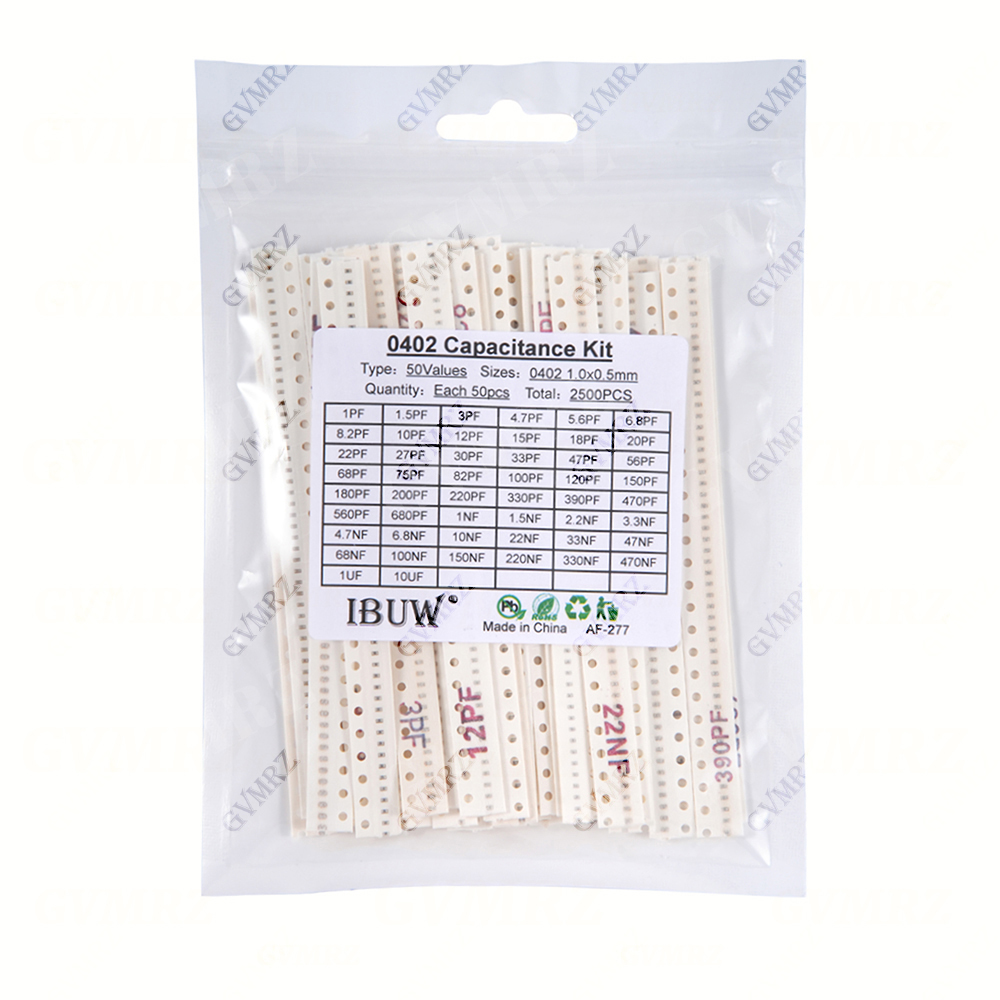 0402 0603 0805 1206 Kit Kapasi - Capacitor Kit Assortment ulasan dan harga