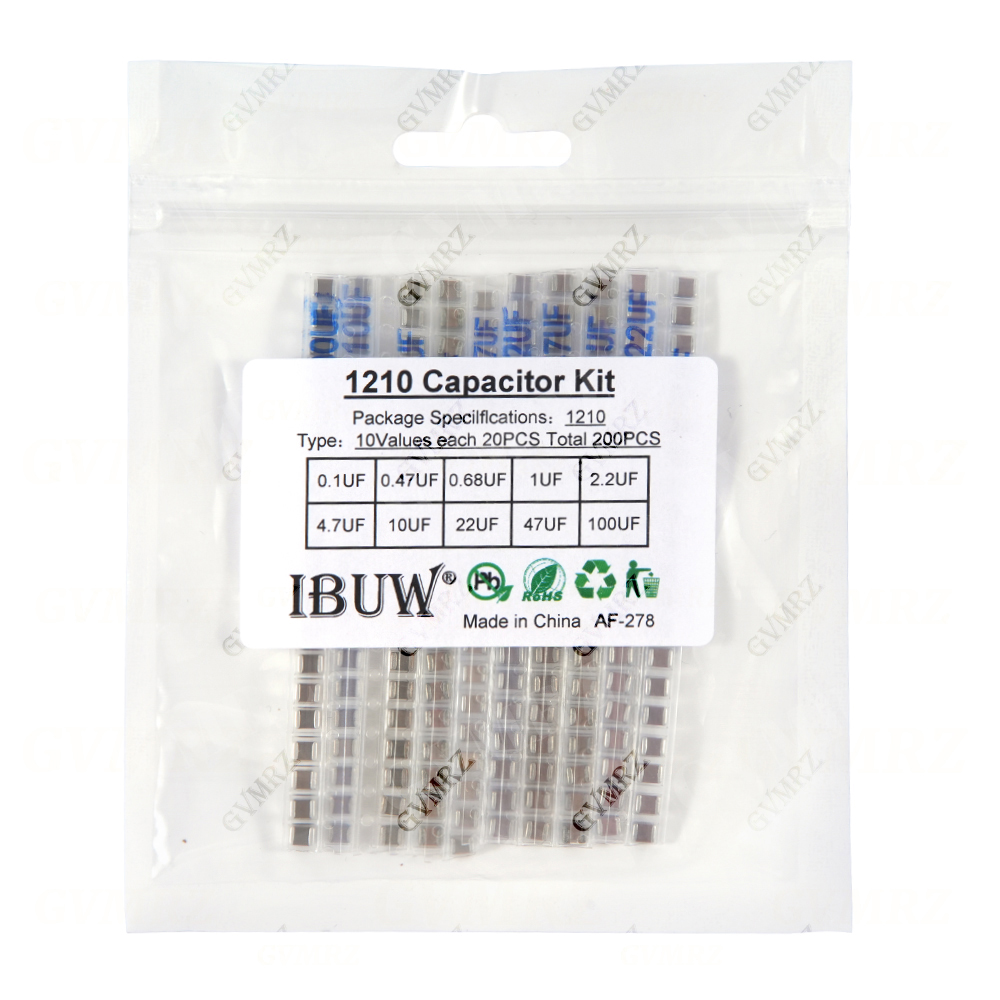 0402 0603 0805 1206 Kit Kapasi - Capacitor Kit Assortment ulasan dan harga
