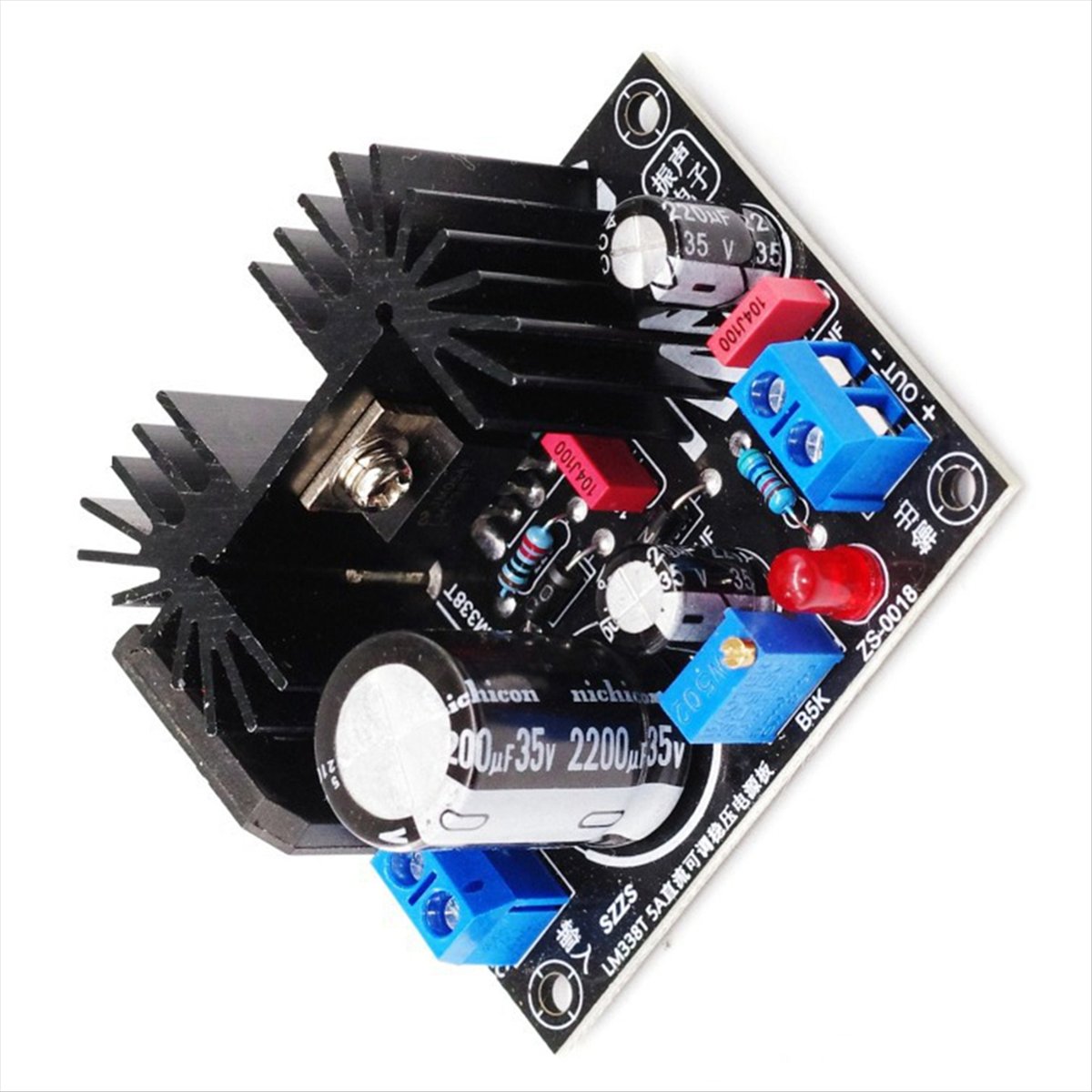 Papan Catu Daya Linear Teratur - Diy Electronics Filament ulasan dan harga