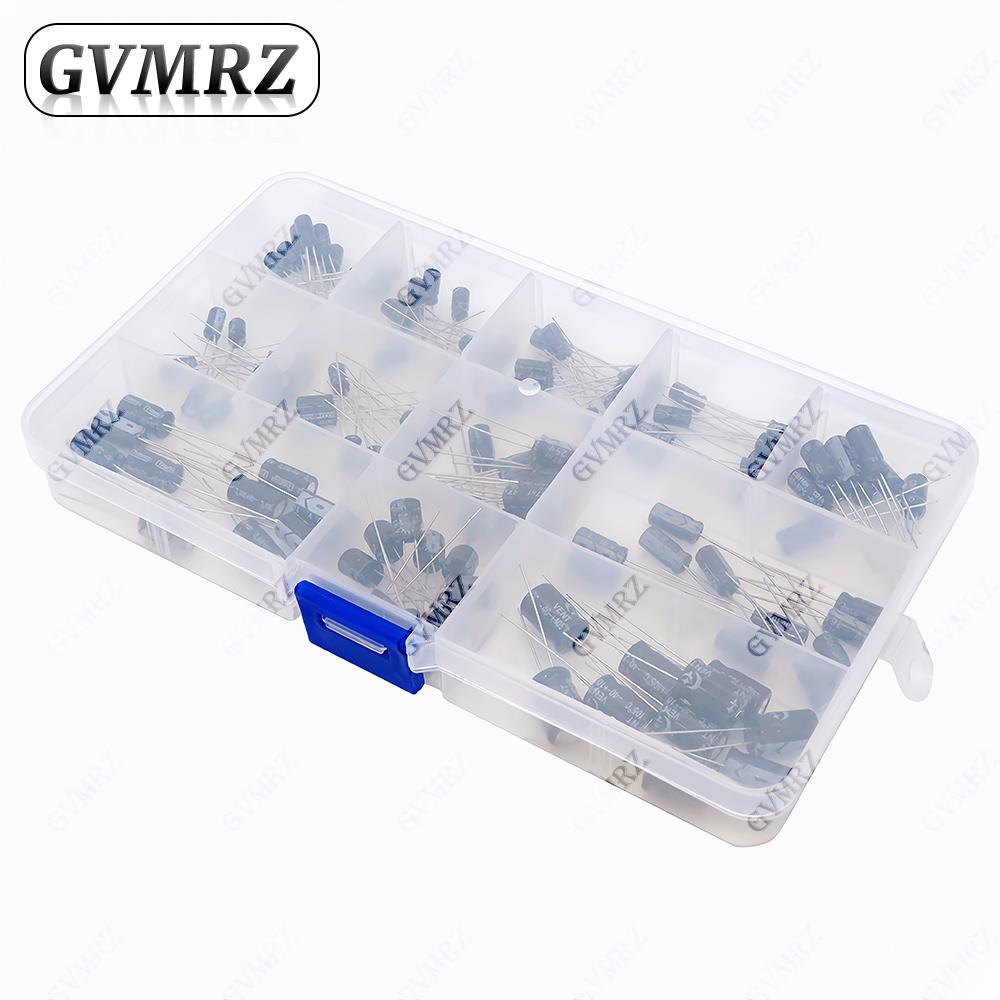 120PCS/lot 12 Nilai 1uF-470uF  - Capacitor Kit Assortment ulasan dan harga