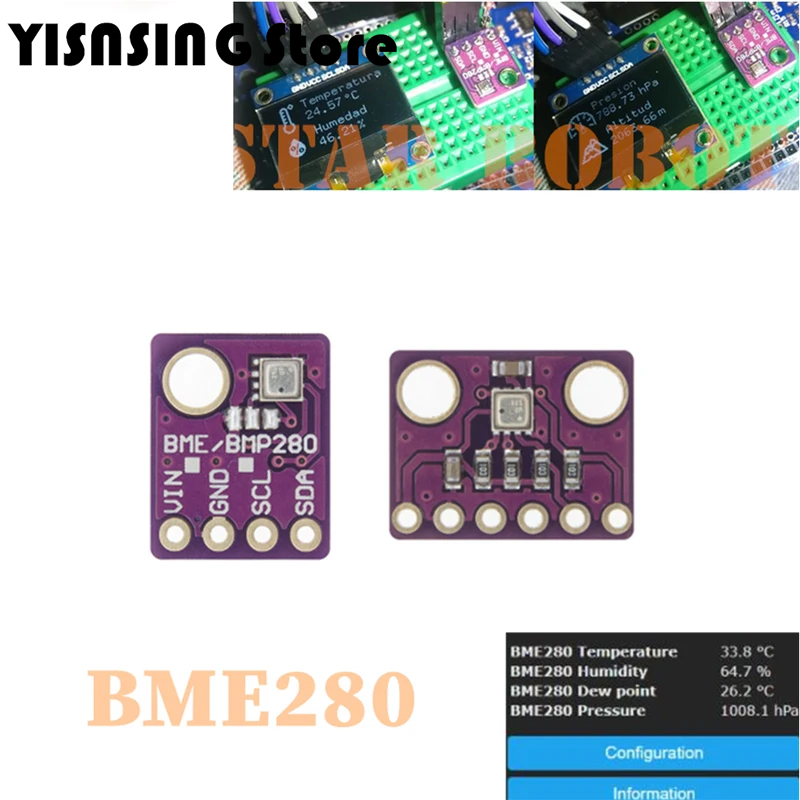 BME280 modul tekanan barometri - Bme280 Humidity Sensor ulasan dan harga