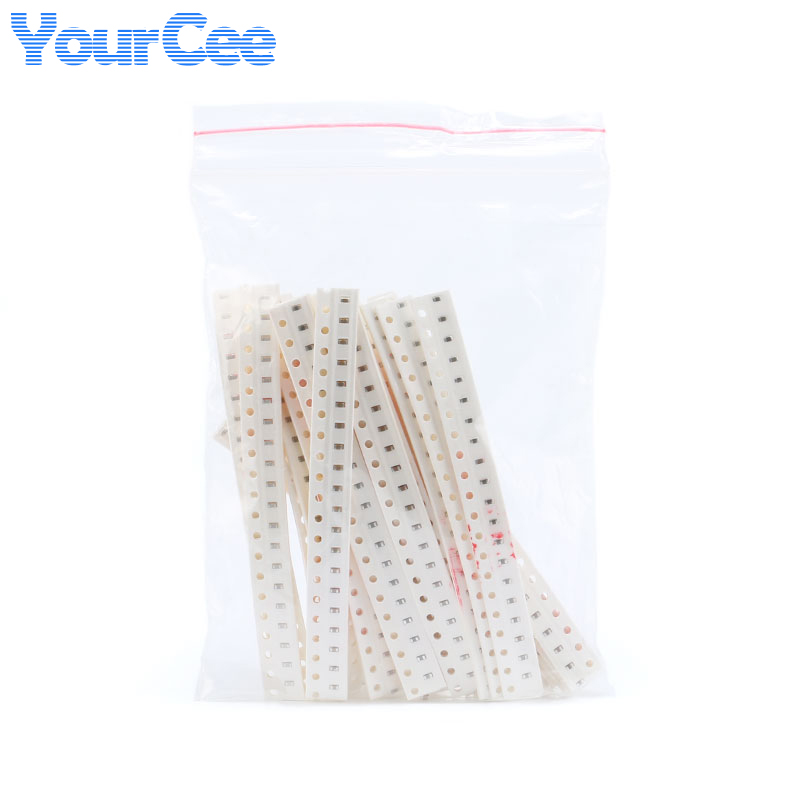 500 Buah-1200 Buah 0805 0603 0 - Capacitor Kit Assortment ulasan dan harga