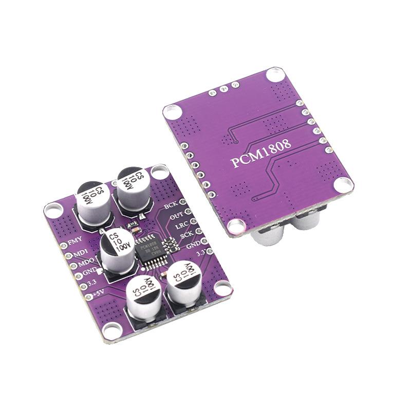 Modul ADC Stereo PCM1808 24Bit - Diy Analog Electronics ulasan dan harga